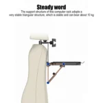 Car Dining Table Rear Foldable Storage Rack Computer Stand - Image 6