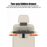 Car Dining Table Rear Foldable Storage Rack Computer Stand - Image 7