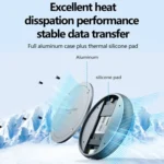 Blueendless M3N Magnetic M.2 2230 / 2242 NVMe SSD Enclosure 10Gbps Type-C USB3.1 SSD Case For Mobile Phone - Image 10