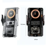 15W QI Protocol Wireless Car Charger Smart Induction Phone Holder - Image 2