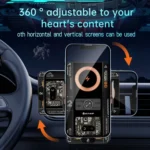 15W QI Protocol Wireless Car Charger Smart Induction Phone Holder - Image 11
