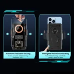 15W QI Protocol Wireless Car Charger Smart Induction Phone Holder - Image 6