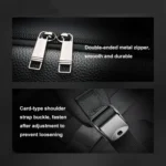 Bopai AL-61-122631B Large Capacity Cowhide Laptop Backpack With USB+Type-C Port - Image 10