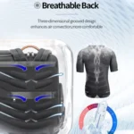 Bopai 61-19011 Large Capacity Waterproof Travel Laptop Backpack With USB+Type-C Port - Image 7