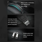 Bopai 61-19011 Large Capacity Waterproof Travel Laptop Backpack With USB+Type-C Port - Image 10