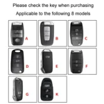 For Kia Car Key Cover Multifunctional Keychain Anti-lost Number Plate - Image 3
