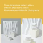 50x50cm Photography Background Plate Photography Props Small Objects Cubic Photography Wall Posing Scene - Image 4