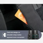 Bopai 61-91911 Large Capacity Business Waterproof Laptop Backpack With USB+Type-C Port - Image 5