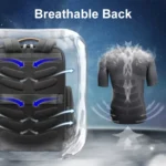 Bopai 61-120761 Large-capacity First-layer Cowhide Business Laptop Backpack With USB+Type-C Port - Image 6