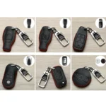 For Mercedes-Benz Car Key Cover Multifunctional Keychain Anti-lost Number Plate - Image 2