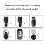 For Mercedes-Benz Car Key Cover Multifunctional Keychain Anti-lost Number Plate - Image 3
