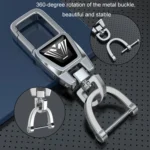 For Volvo Car Key Cover Multifunctional Keychain Anti-lost Number Plate - Image 5