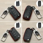For Skoda Car Key Cover Multifunctional Keychain Anti-lost Number Plate - Image 2