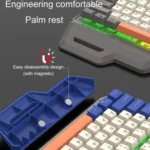 XUNSVFOX K90 Mechanical Feeling Metal Keyboard Gaming Computer Wired Keyboard - Image 8