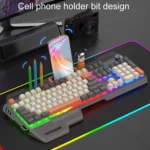 XUNSVFOX K90 Mechanical Feeling Metal Keyboard Gaming Computer Wired Keyboard - Image 9