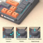 XUNSVFOX K81 Laptop Gaming Office Wired Illuminated Keyboard - Image 8