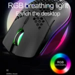 XUNSVFOX XYH80 Hollow Hole Rechargeable Wireless Gaming Mouse RGB Light Computer Office Mouse - Image 11