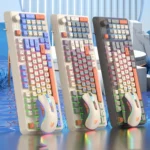 XUNSVFOX K820 Wired Gaming Mechanical Feeling 94 Keys Keyboard And Mouse Set - Image 2