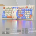 XUNSVFOX K820 Wired Gaming Mechanical Feeling 94 Keys Keyboard And Mouse Set - Image 11