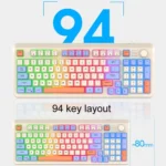 XUNSVFOX K820 Wired Gaming Mechanical Feeling 94 Keys Keyboard And Mouse Set - Image 4