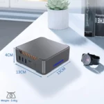 12th Intel Alderlake Dual HDMI+VGA Triple Display 4K HD Pocket Mini PC - Image 3