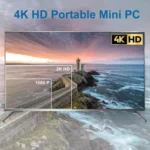12th Intel Alderlake Dual HDMI+VGA Triple Display 4K HD Pocket Mini PC - Image 9