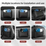 Adhesive Multifunctional Storage Bag for Car Center Console - Image 7