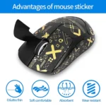 For Logitech GPW 2-Generation Mouse Anti-Slip Stickers Absorb Sweat Paste - Image 3