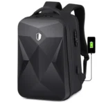 Password Lock Large Capacity Waterproof Laptop Backpack with USB Port