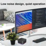 12th Alder Lake Dual Gigabit LAN+3 HDMI 4K HD Pocket Mini PC - Image 12