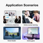 12th Alder Lake Dual Gigabit LAN+3 HDMI 4K HD Pocket Mini PC - Image 13