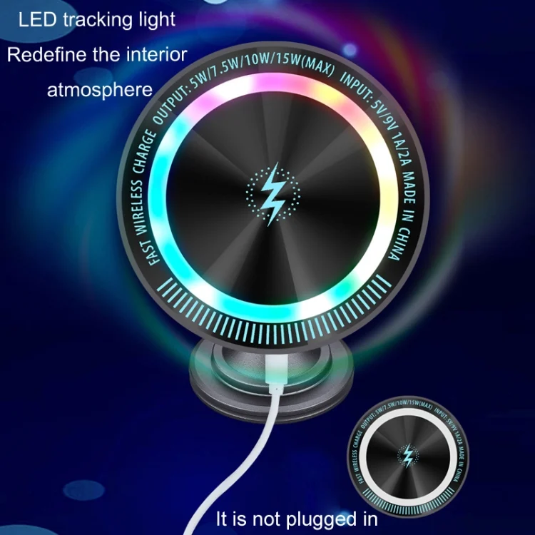 TBD06048127_B3.webp Magsafe 15W Magnetic Colorful Light Wireless Charging Mobile Phone Holder - Image 4