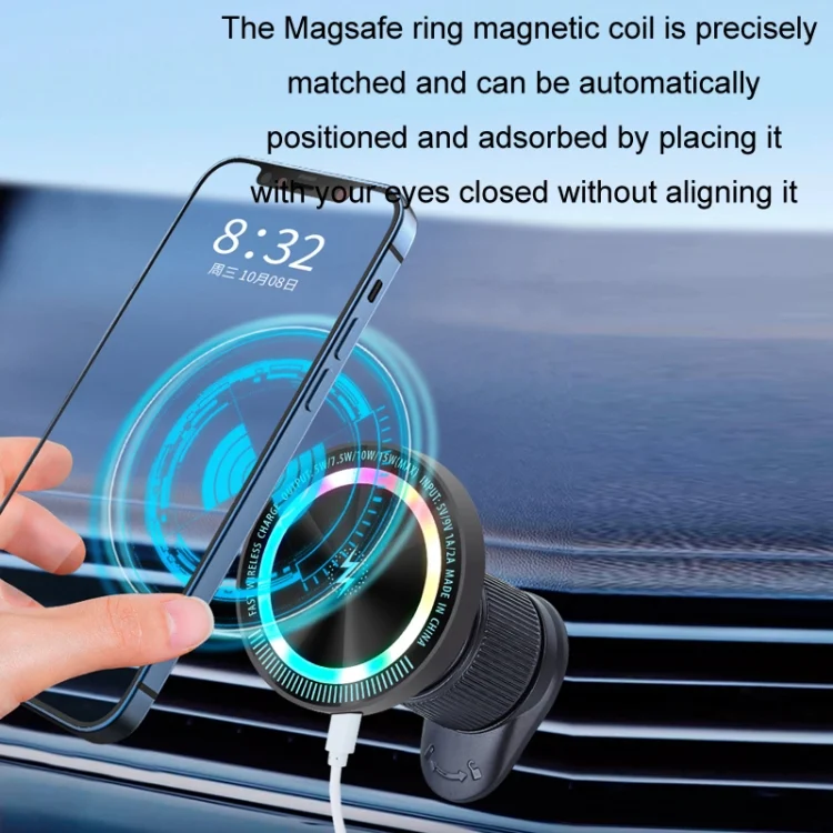 TBD06048127_B4.webp Magsafe 15W Magnetic Colorful Light Wireless Charging Mobile Phone Holder - Image 5