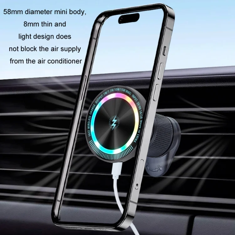 TBD06048127_B6.webp Magsafe 15W Magnetic Colorful Light Wireless Charging Mobile Phone Holder - Image 7