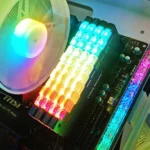 COOLMOON RA-2 Heatsink Cooler ARGB Colorful Flashing Memory Bank Cooling Radiator For PC Desktop Computer Accessories - Image 2
