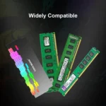 COOLMOON RA-2 Heatsink Cooler ARGB Colorful Flashing Memory Bank Cooling Radiator For PC Desktop Computer Accessories - Image 6