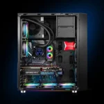 Desktop ARGB Memory Cooler PWM Temperature Control Dual Fan, For DDR / DDR2 / DDR3 / DDR4 / DDR5 - Image 3