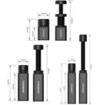COOLMOON Graphics Card Stand Desktop Computer Graphics Card Vertical Top Support Bracket Screw Telescopic Support Rods - Image 9
