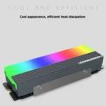 COOLMOON CM-M2A M.2 2280 Solid State Drive Cooler 5V ARGB Hard Drive Heatsink - Image 4