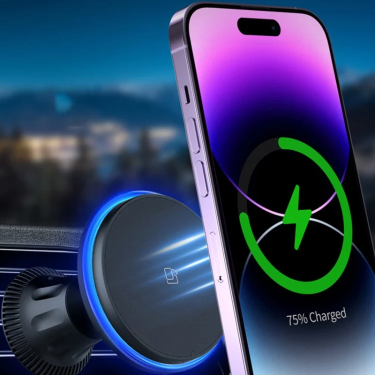 TBD06048227_B6.webp Car Magnetic Wireless Charging Cell Phone Holder With Ambient Light - Image 7
