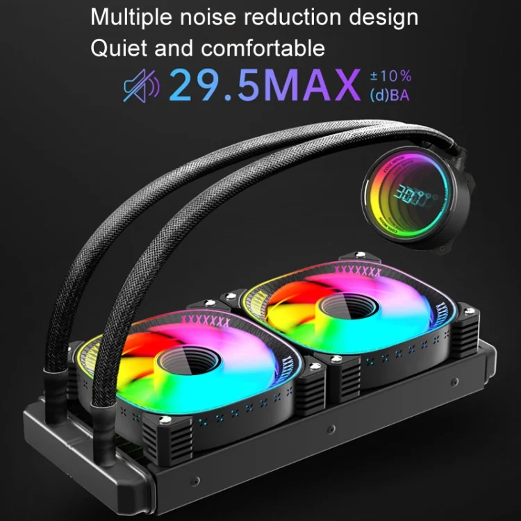 TBD06048264_B2.webp COOLMOON CM-YM-240T Digital ARGB Lens Edition Integrated Water Cooling CPU Cooler Temperature Display CPU Fan - Image 3