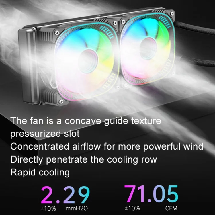 TBD06048264_B7.webp COOLMOON CM-YM-240T Digital ARGB Lens Edition Integrated Water Cooling CPU Cooler Temperature Display CPU Fan - Image 8