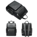 Bopai 61-122431 Large-capacity First-layer Cowhide Business Waterproof Laptop Backpack - Image 2