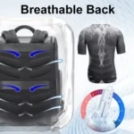 Bopai 61-122431 Large-capacity First-layer Cowhide Business Waterproof Laptop Backpack - Image 5