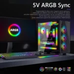 Panoramic Glow ARGB Light Bar Desktop Computer Case Interior Decorative Ambient Light - Image 2