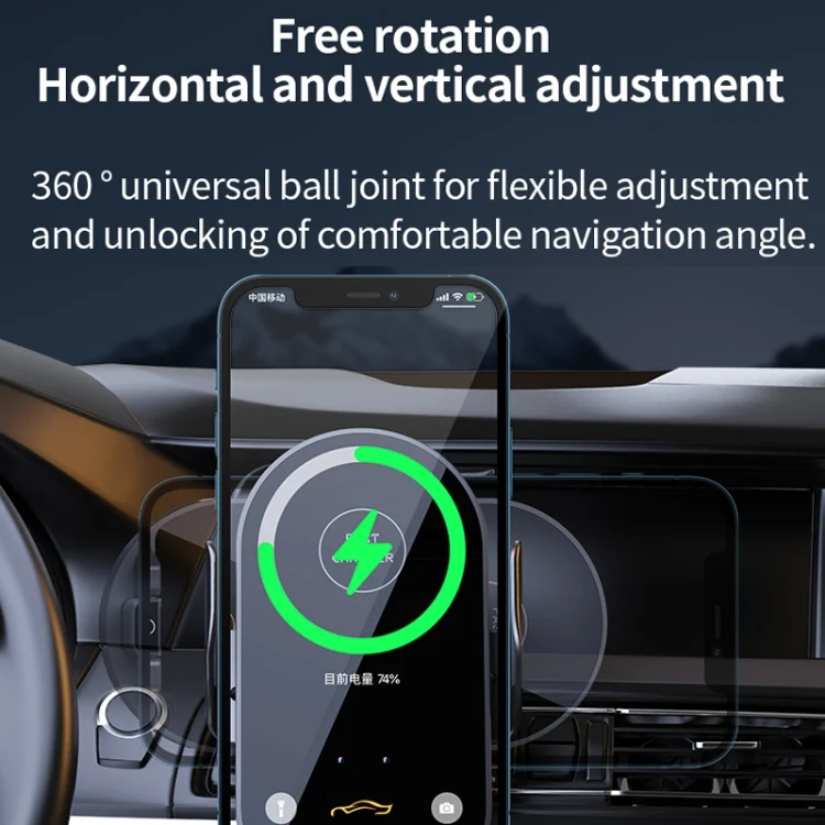 TBD06048318_B7.webp Car Air Outlet Smart Induction Wireless Charging Mobile Phone Holder - Image 8