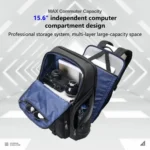 Bopai 61-123561 Large Capacity Business Trip Laptop Backpack - Image 4