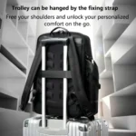 Bopai 61-123561 Large Capacity Business Trip Laptop Backpack - Image 6