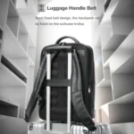 Bopai 61-122391 Large-capacity First-layer Cowhide Business Laptop Backpack With USB+Type-C Port - Image 8