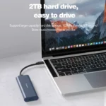 Blueendless M2815SN M.2 Dual Protocol Type-C 3.1 Mobile Hard Disk Box Laptop External SSD - Image 6